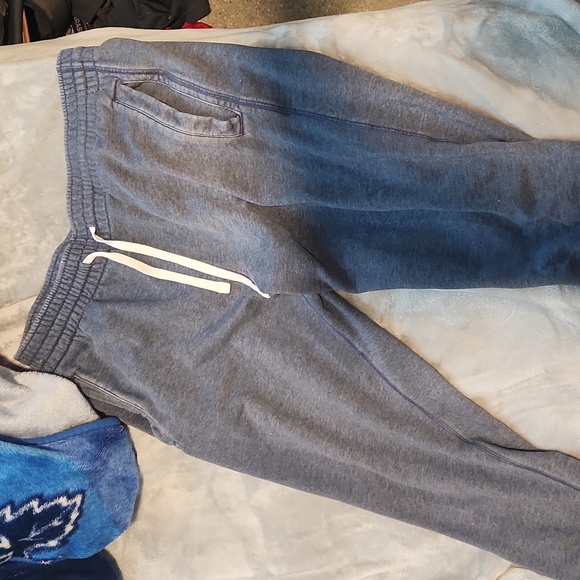 Blue Sweat Pants Size L - Picture 2 of 2